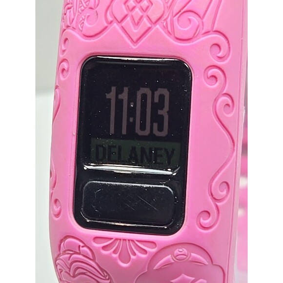 Garmin Vivofit Jr 2 Disney Princess Pink Kids Fitness Activity Tracker Swim Safe - Picture 4 of 11